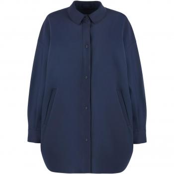 Herno Women's Technical Overshirt | Blue | Size 44