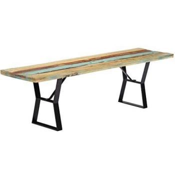 Panca 160 cm in Legno Riciclato