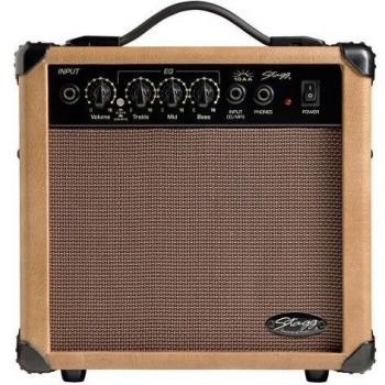 Stagg 10AA Acoustic Guitar Amplifier Combo Amp 10W SERVICED* With Warranty 