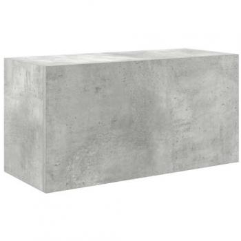 VidaXL Cement Grey Bathroom Wall Cabinet 60x25x30 cm Engineered Wood