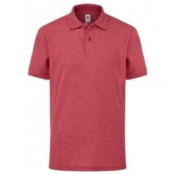 Fruit of the Loom Boys' Navy Pique Polo Shirt
