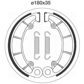 Set de Maxilhões SBS 2046 – Sistema de Travão
