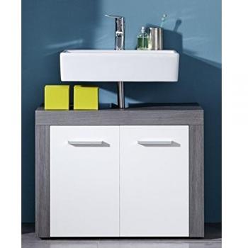 Mueble de Lavabo Trendteam Miami con Acabado Ahumado