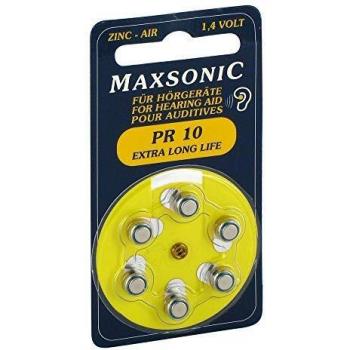 Maxsonic PR10 Piles auditives