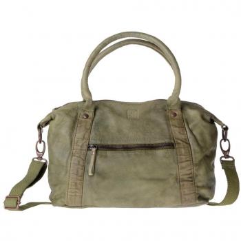 Cartera Donna Verde Pistacchio Dudu Capo 2 Manici Tracolla