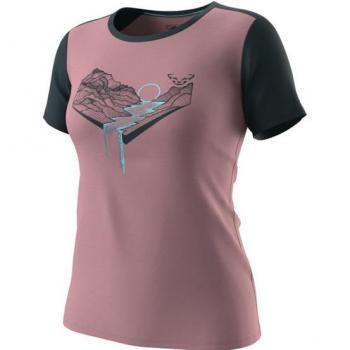 Camisa Rosa Azul Noche Dynafit