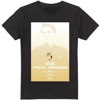 T-shirt Star Trek La Nouvelle Génération Épisode 9 Saison 4 Noir pour Homme