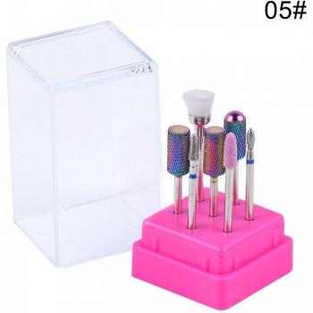 7pcs Nail Drill Bits for Manicure