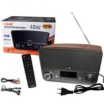 Speaker 40W con Conexión Bluetooth y Pantalla Digital – T018