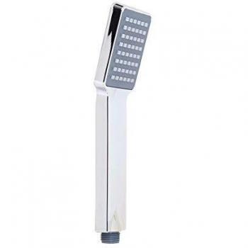 Douchette 1 fonction+economique eau 23×6 cm plastique chrome