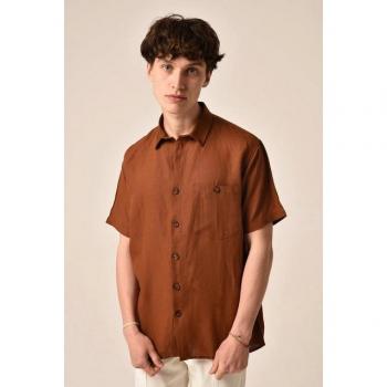 Camicia Antioch Cognac Lusso