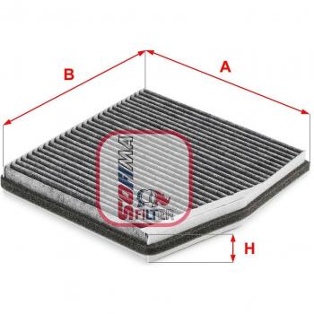 SOFIMA Filtro per abitacolo S 4262 CA
