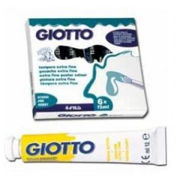 TEMPERA EXTRA FINE FILA GIOTTO 12ML N.07 ROSSO VERMIGLIONE