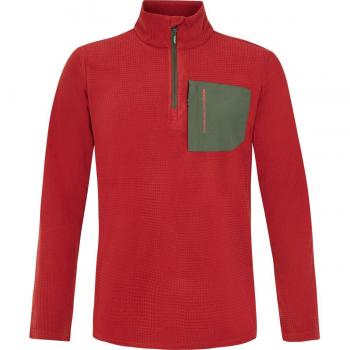Barn Red PRTCARE Half‑Zip Long Sleeve Top – M (Mens)