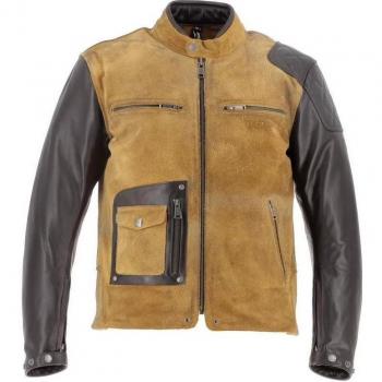 Blouson Helstons Johnson en cuir avec doublure chaude