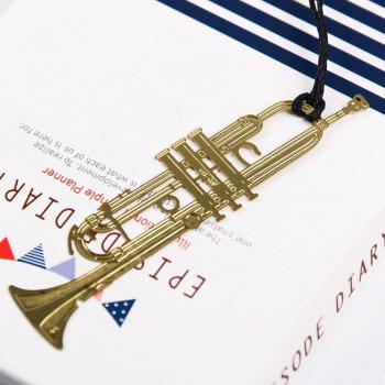 Gitarre Gold Lesezeichen