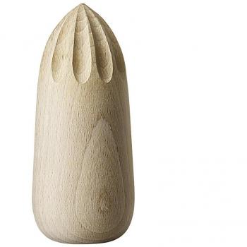 Muuto 14101 „Turn Around“: Buchenholz-Zitrus‑Presselöffel (Ø 5,5 cm; 12,8 cm hoch)