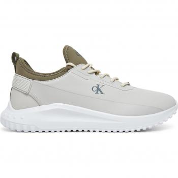 Zapatilla de Estilo CK para Hombre Beige