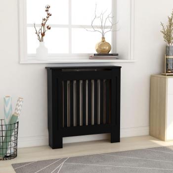 Cache-radiateur en MDF Noir 78 cm