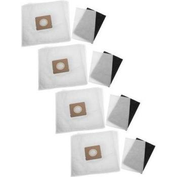 Vhbw 24-Part Vacuum Filter and Microfleece Bag Set for Rowenta Models