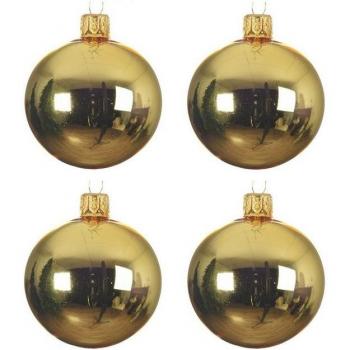 Albero Luminoso: Palline Oro 10 cm – Pack 4
