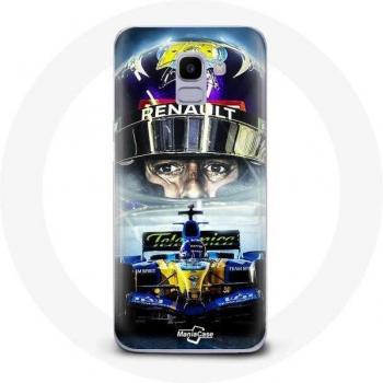 Housse souple F1 Samsung Galaxy A6 2018 – Fernando Alonso