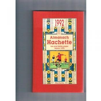 Almanach Hachette 1992 050796