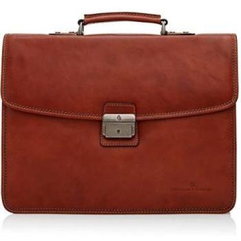 Castelijn & Beerens Verona Aktetas 13.6 Inch Cognac