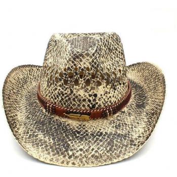 Geschlechtsneutrale Webart-Sombrero mit Stierkopf-Muster für Erwachsene