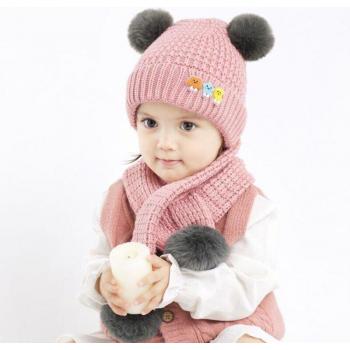 Capuchon Flocon 2 pièces 1-4 ans