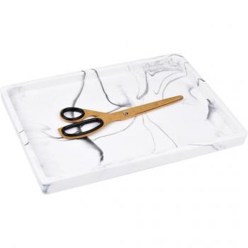 Marble Pattern Bathroom Tray