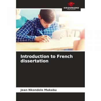 Nkondolo Makabu, Jean: Introduction to French dissertation