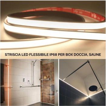 Tira LED IP68 24V, FlexiNeón – Iluminación de Baño