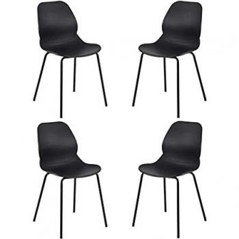 Set di 4 Sedie da Pranzo Paule