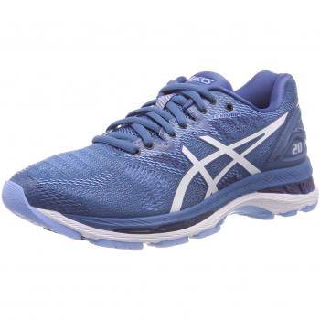 ASICS Women's Gel-Nimbus 20 Running Shoes, Blue UK Size 8