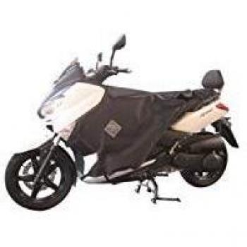 TUCANO URBANO Tablier Scooter Réglable en Hauteur, Noir et Rouge