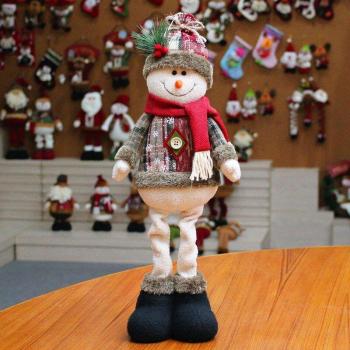 Christmas Ornaments 60cm Santa Claus Snowman Elk Toy