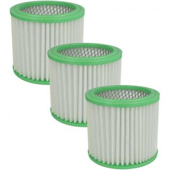 Vhbw 3x Cartridge Filters for Einhell Vacuum Models