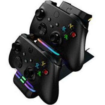 PDP Afterglow Wave Dual-Ladestation Schwarz für Xbox Series X und Xbox One
