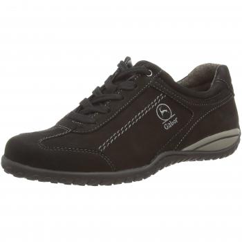 Gabor Damen Comfort Basic Derby Schnürhalbschuhe, Schwarz (schwarz 47), 41 EU