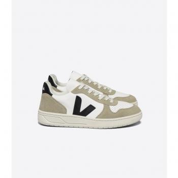 Veja Baskets basses Sahara Cuir Chromefree – Blanc, 44 (FR)