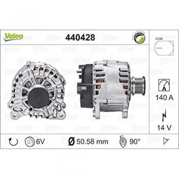 Valeo Remanufactured Generator 14V 140A für Audi, Seat, Skoda, VW