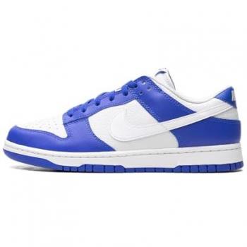 Nike Dunk Low Trainers – Dual Color (White/Blue) UK 8.5 Men's Version