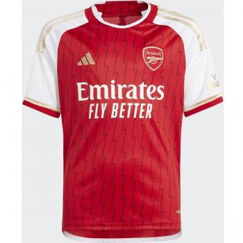Maillot Domicile Enfant Arsenal 2023/24 avec le logo de la Ligue des Champions