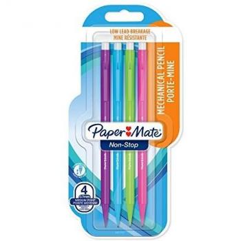 Paper Mate Assorted Neon Non-Stop Automatic Pencils 0.7mm