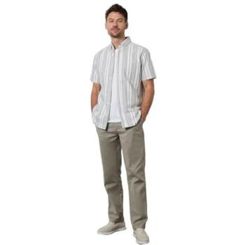 Men’s Khaki Cotton‑Linen Blend Chinos – 38R (Maine)