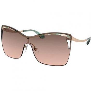 Occhiali da sole Bulgari Bv6138 cod. colore 201413 con forma quadrata e color oro per donna
