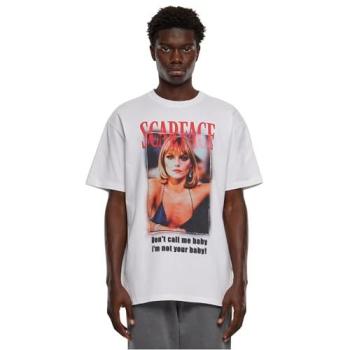 Scarface Don’t Call Me Baby Top Maniche Corti Bianco Pesante