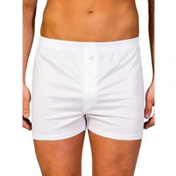 Bóxer masculino ZD en hilo de Escocia blanco Talla 52