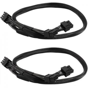 8Pin to Dual 8Pin (6+2) PCIe Modular Power Supply Cable for EVGA Supernova G2 G3 P2 T2 GS 650 750 850 1000